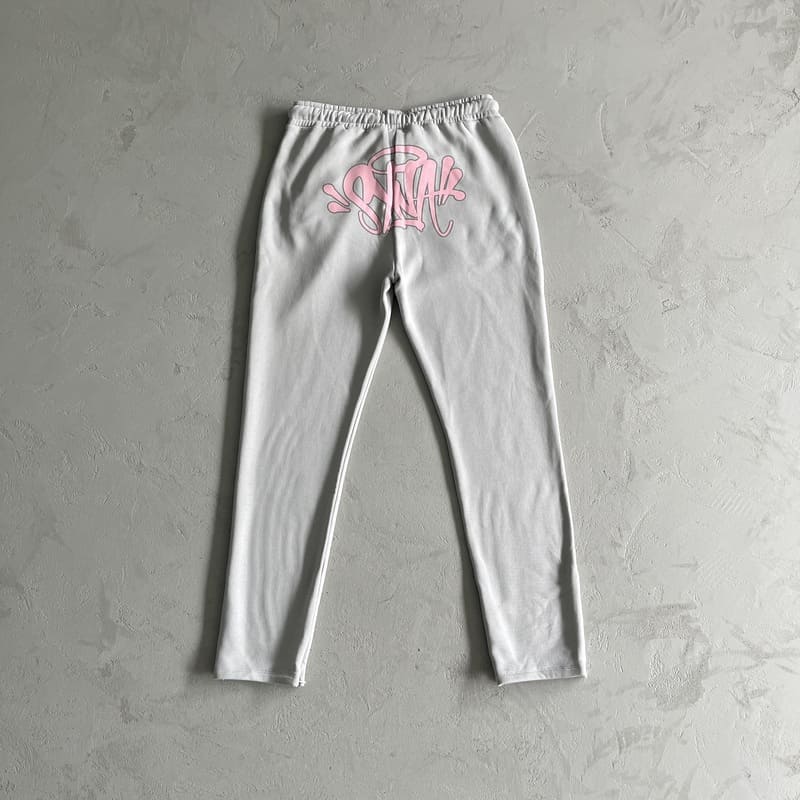 Conjunto Syna World Cinza/Rosa