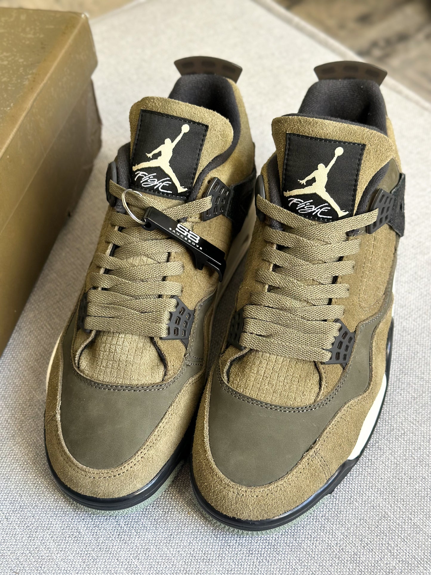 Nike Air Jordan 4 ‘Craft Médium Olive’ (Pronta Entrega)