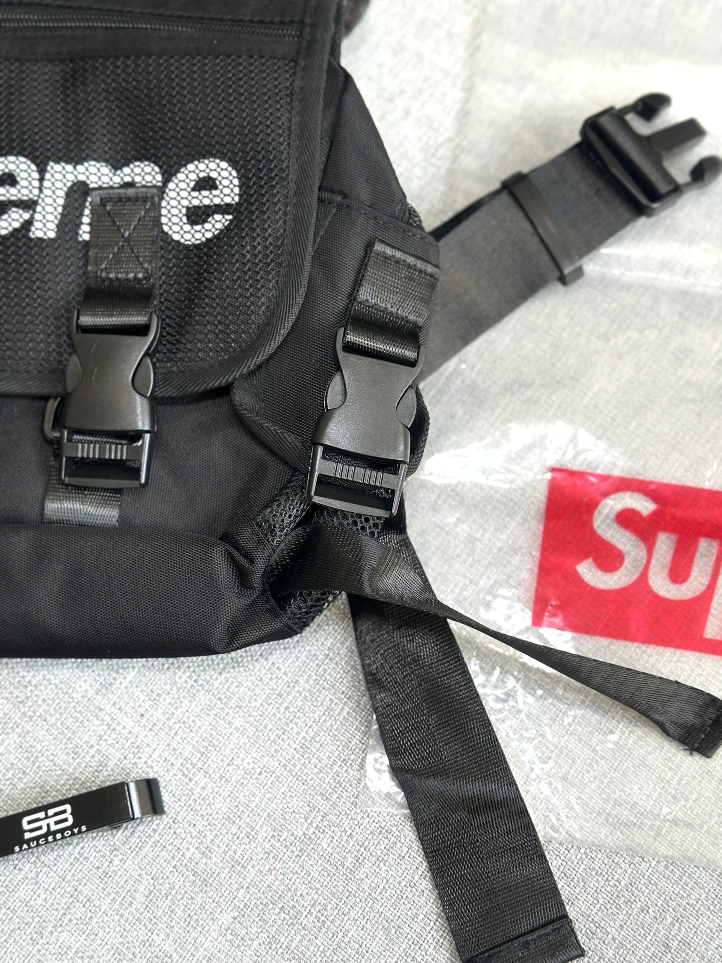 Bolsa Supreme SS20 ‘Black’ (Pronta Entrega)