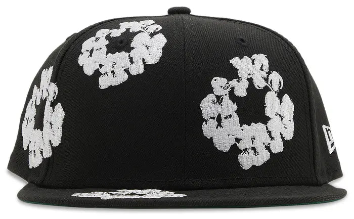 Boné Denim Tears x New Era Cotton Wreath 59/50 “Black”