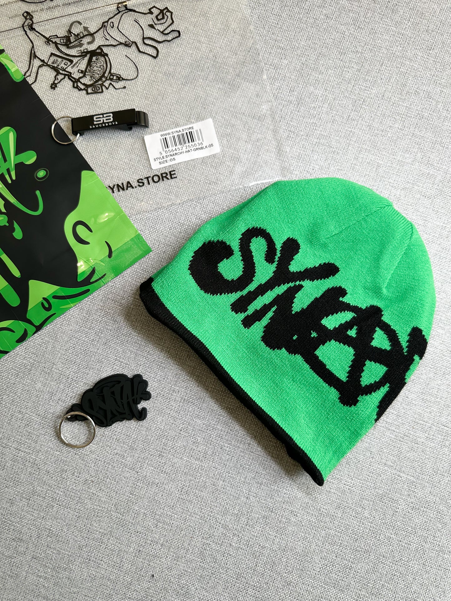Touca Syna World Synarchy Reversible Green Black (Pronta Entrega)