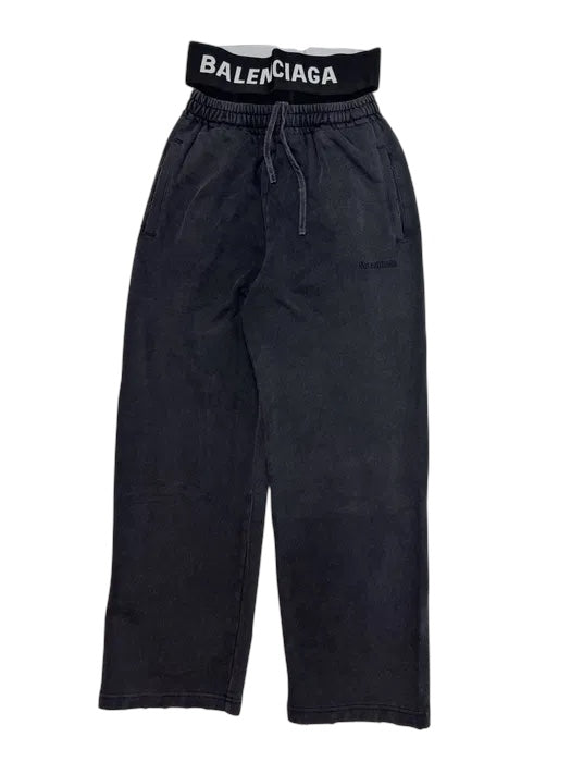 Calça Box Balenciaga Double Waist ‘Black’