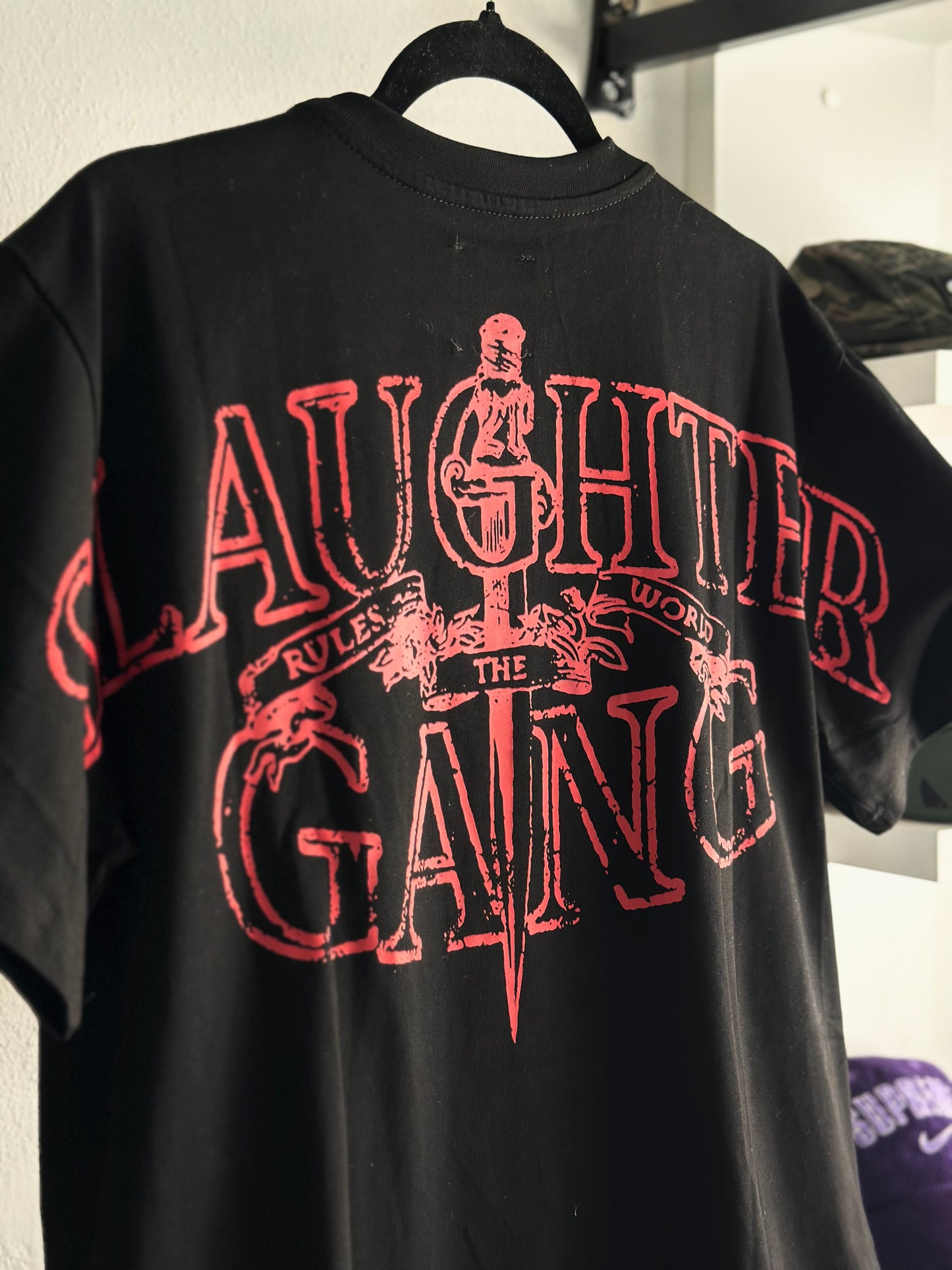Camiseta Corteiz x 21 Slaughter Gang 21 Savage (Pronta Entrega)