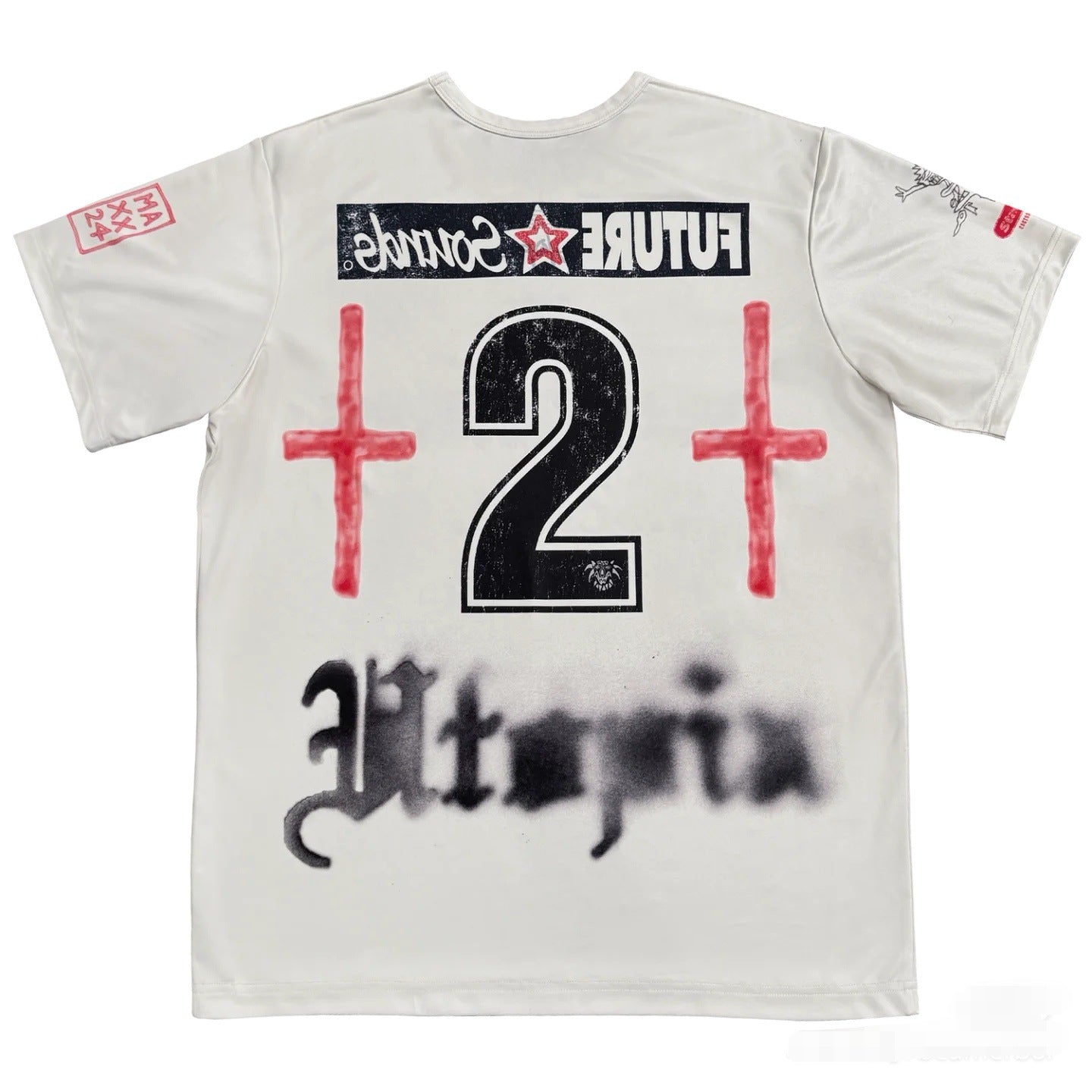 Camiseta Travis Scott England Jersey Soccer Circus Maximus White