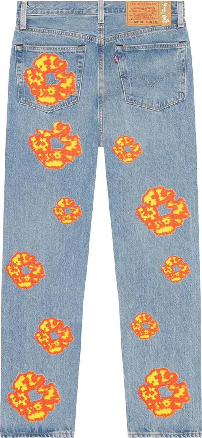 Calça Denim Tears x Offset Jeans
