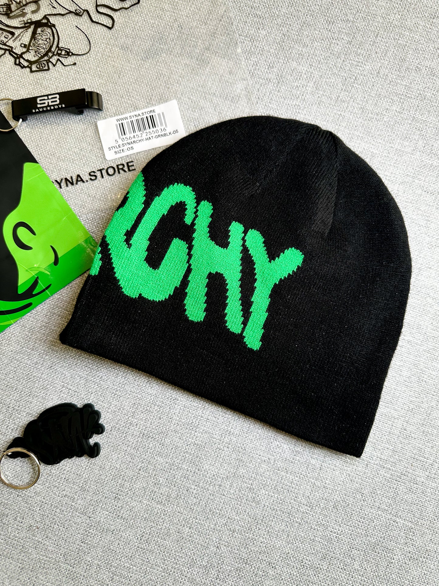 Touca Syna World Synarchy Reversible Green Black (Pronta Entrega)