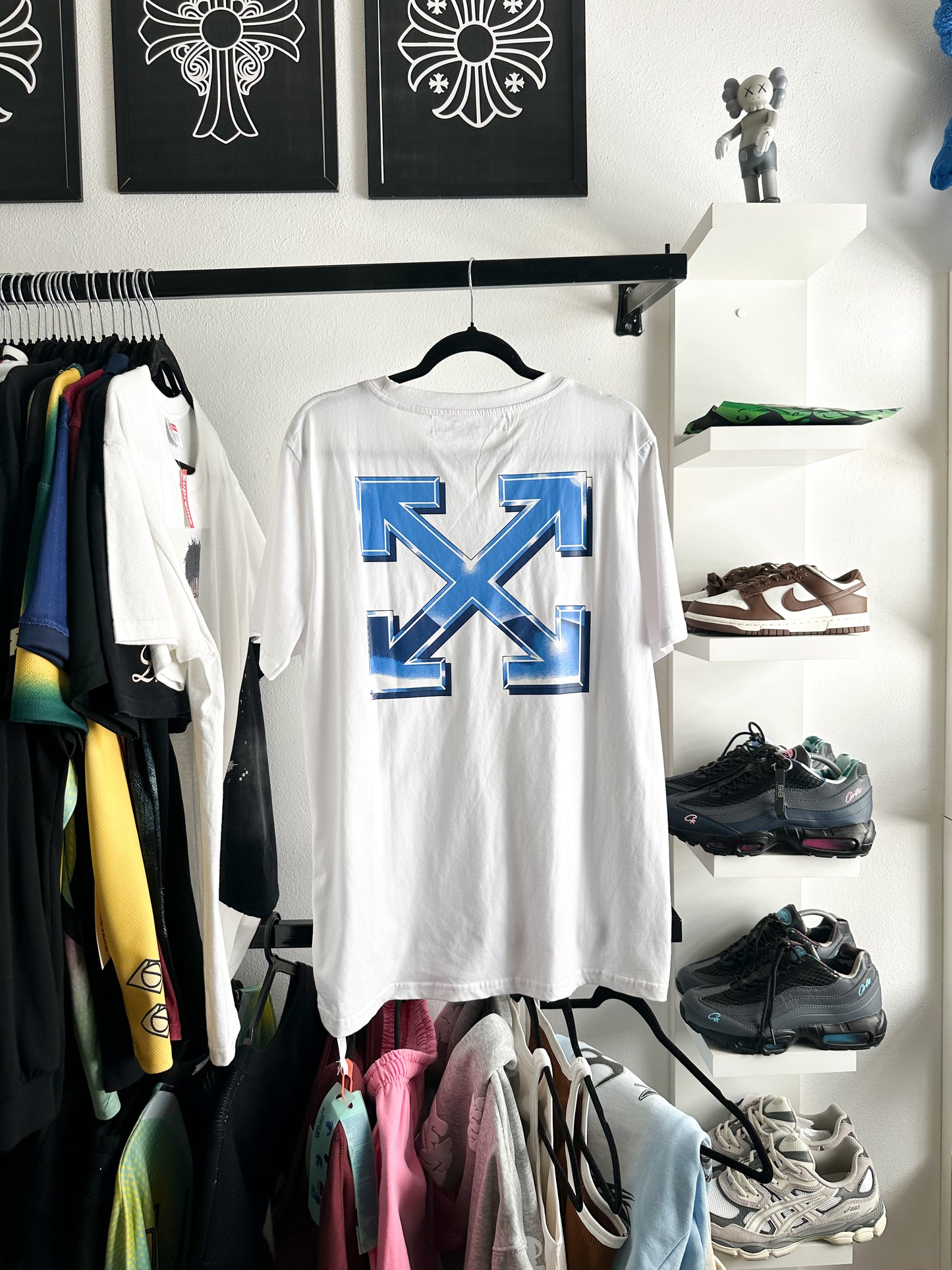 Camiseta Off White "Ice Logo" (Pronta Entrega)