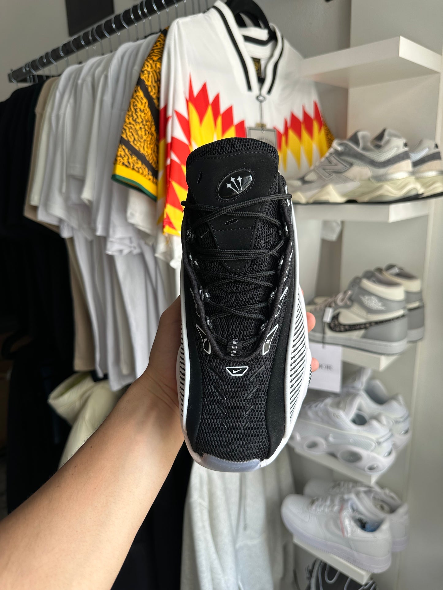 Nike NOCTA Glide “Black White” (Pronta Entrega)