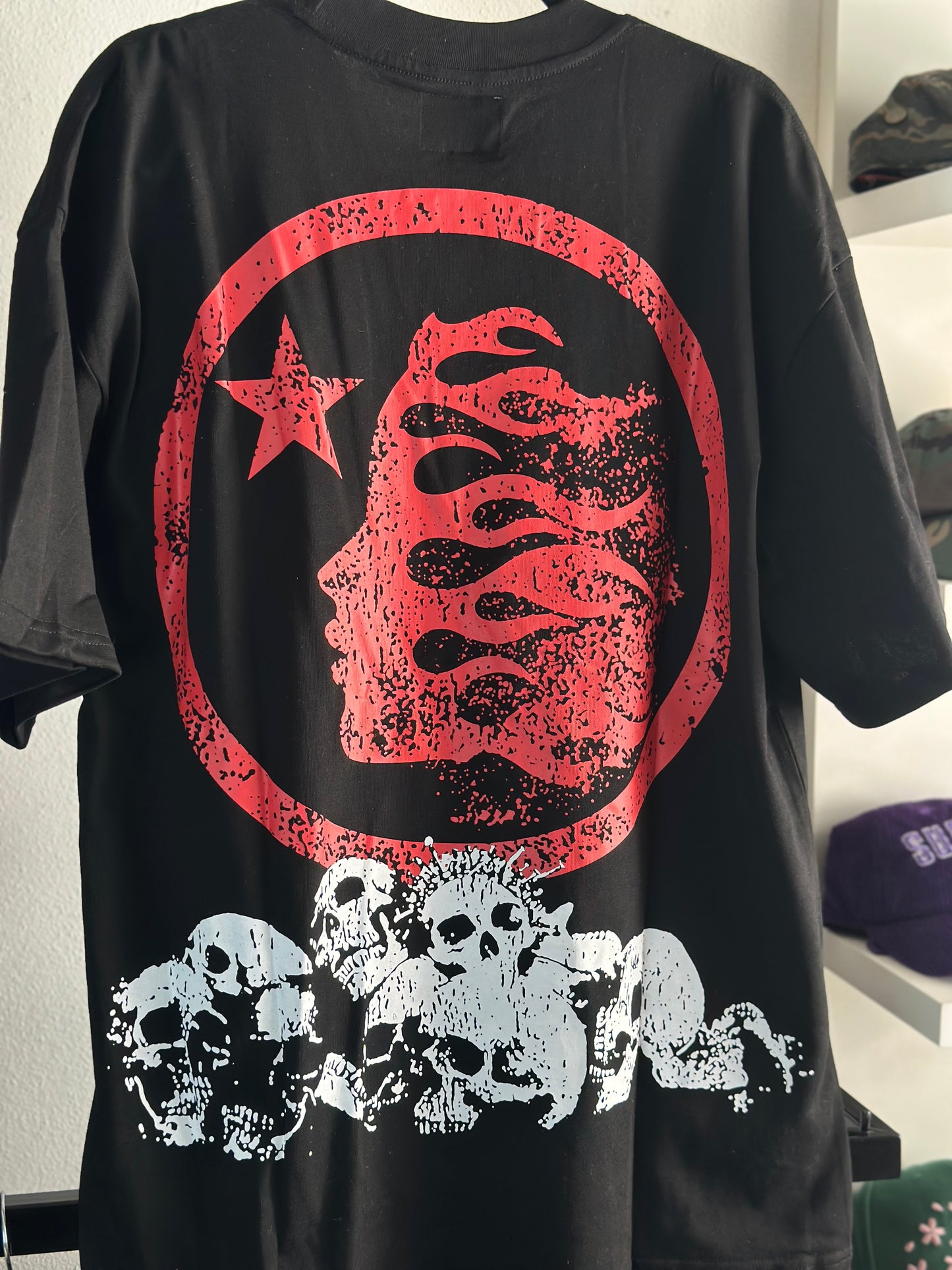 Camiseta Hellstar Black “Skull” (Pronta Entrega)