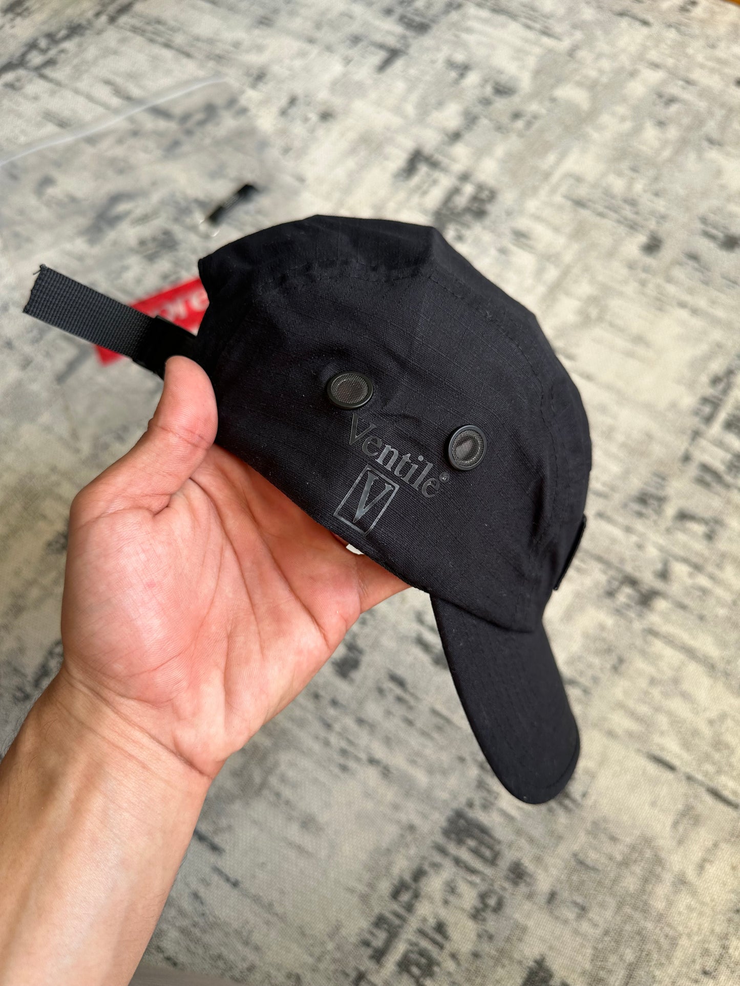 Boné Supreme Ventille Black Five Panel (Pronta Entrega)
