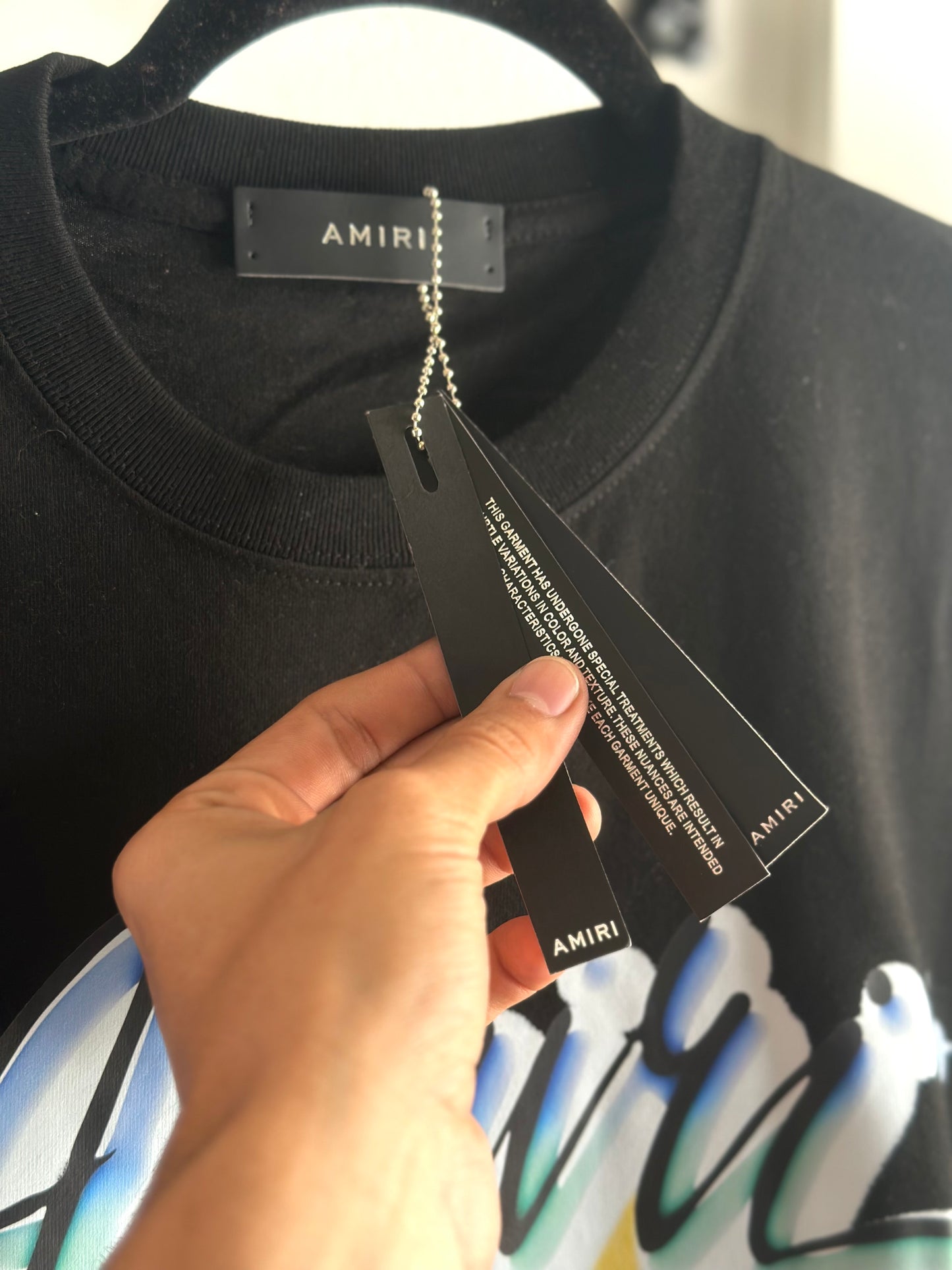 Camiseta Amiri ‘Mermaid / Black’ (Pronta Entrega)