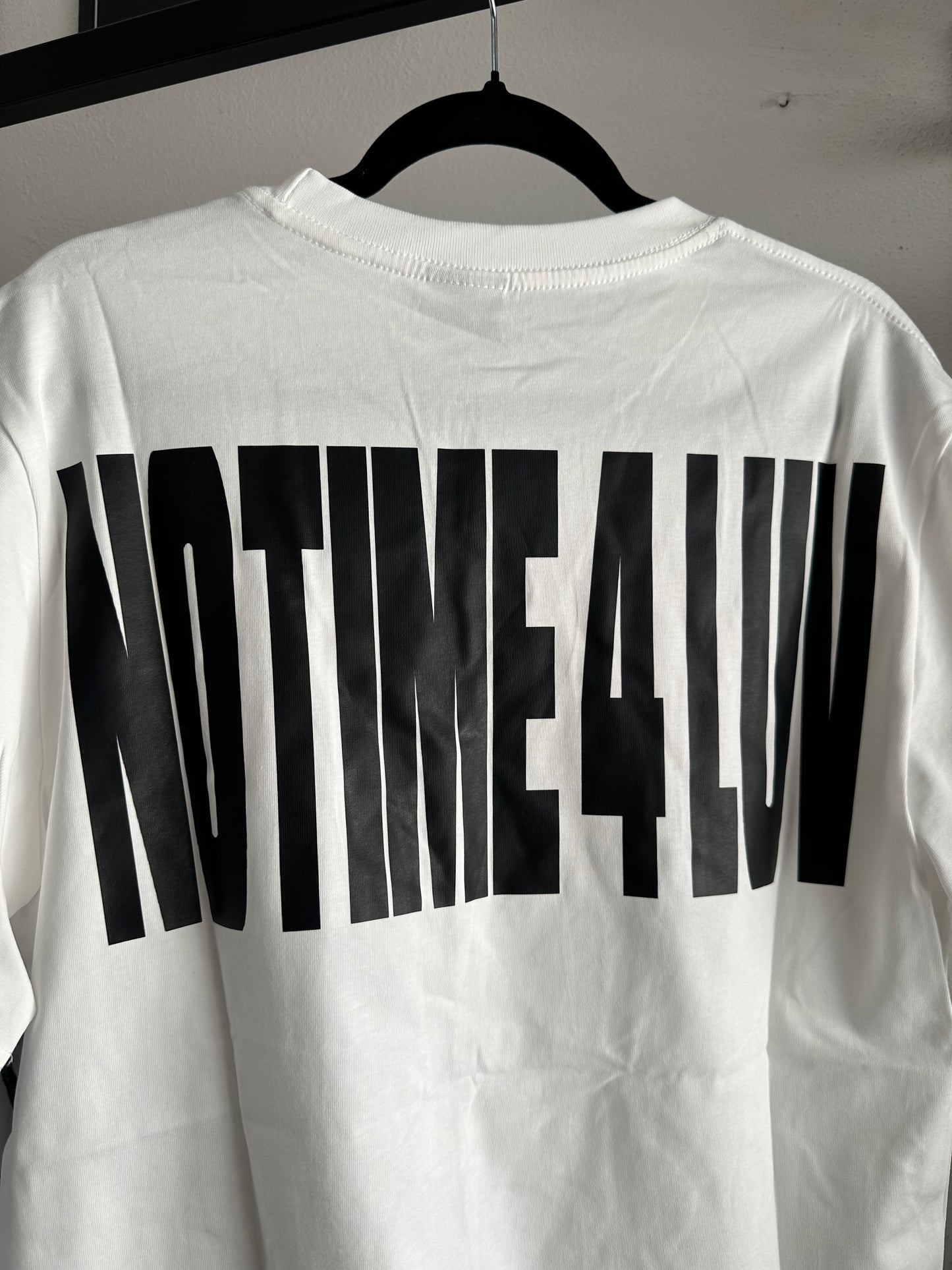 Camiseta Corteiz Branca “No Time 4 Luv” (Pronta Entrega)