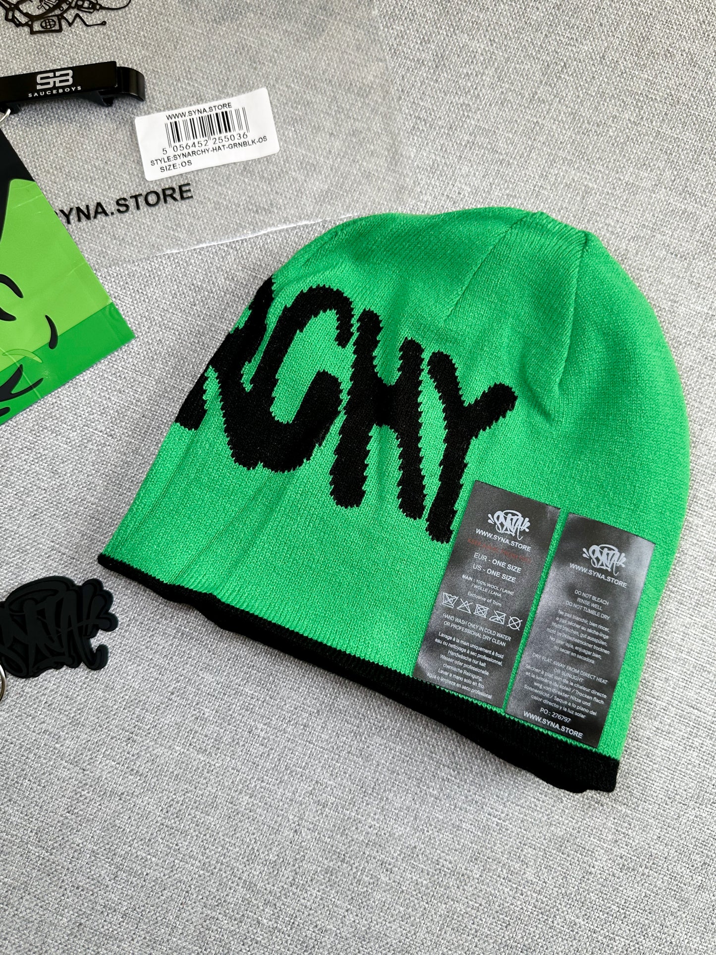 Touca Syna World Synarchy Reversible Green Black (Pronta Entrega)