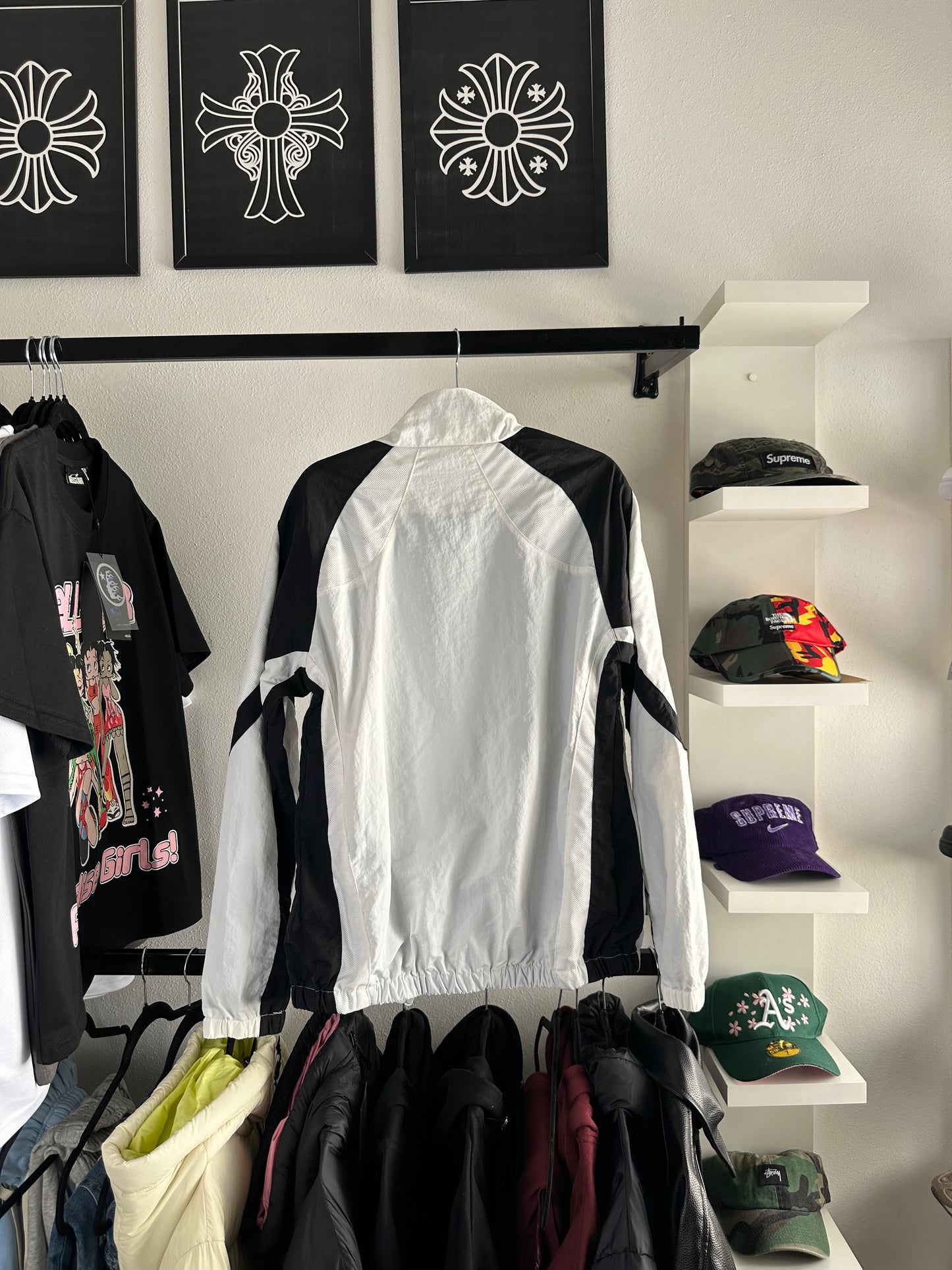 Jaqueta Track Corteiz Brasil White (Pronta Entrega)