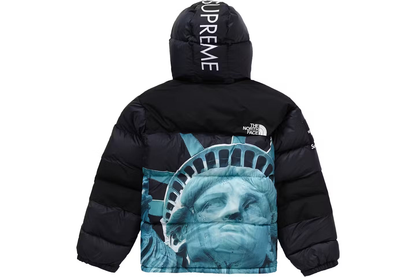 Jaqueta Puffer The North Face x Supreme ‘Statue Of Liberty Boltoro