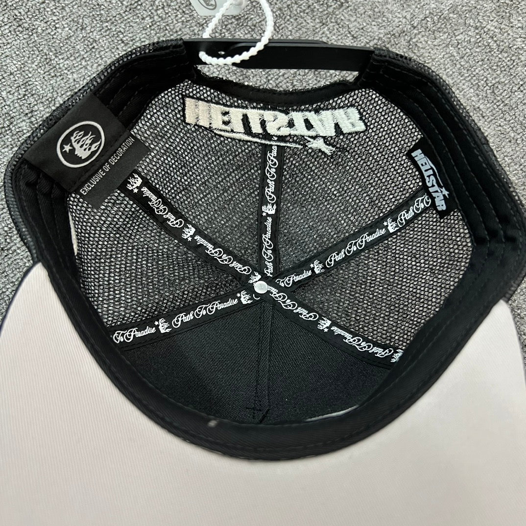 Boné Trucker Hellstar “Big Logo Black"