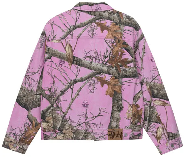 Jaqueta Stussy Realtree Edge Zip Work 'Pink'