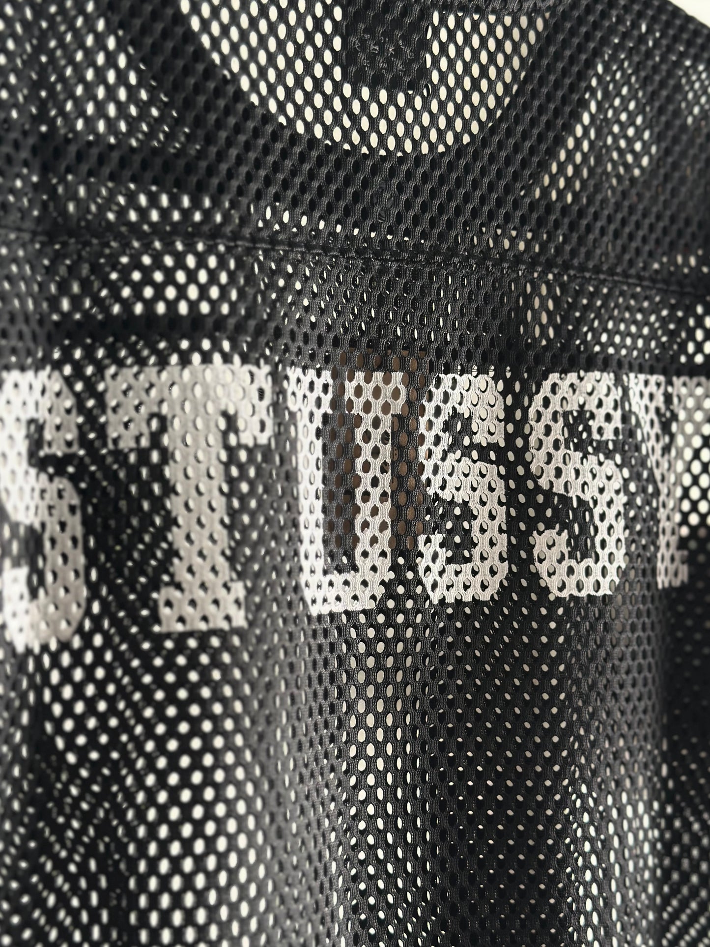 Camiseta Stussy Team Jersey Black (Pronta Entrega)
