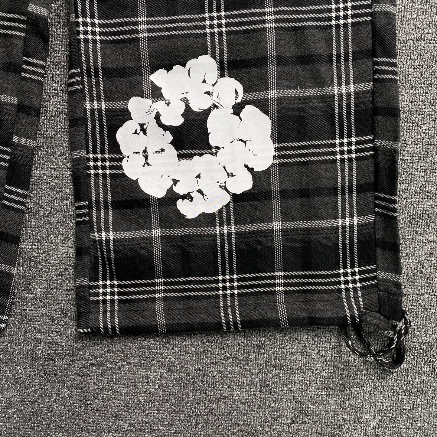 Calça Denim Tears Cotton Wreath Pajama ‘Black’