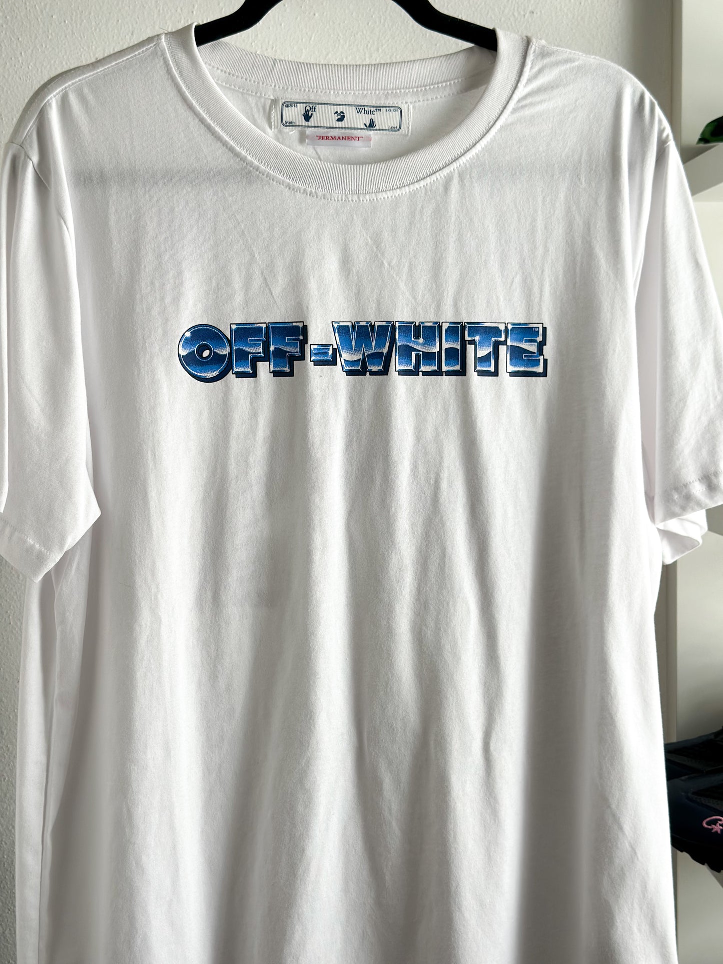 Camiseta Off White "Ice Logo" (Pronta Entrega)