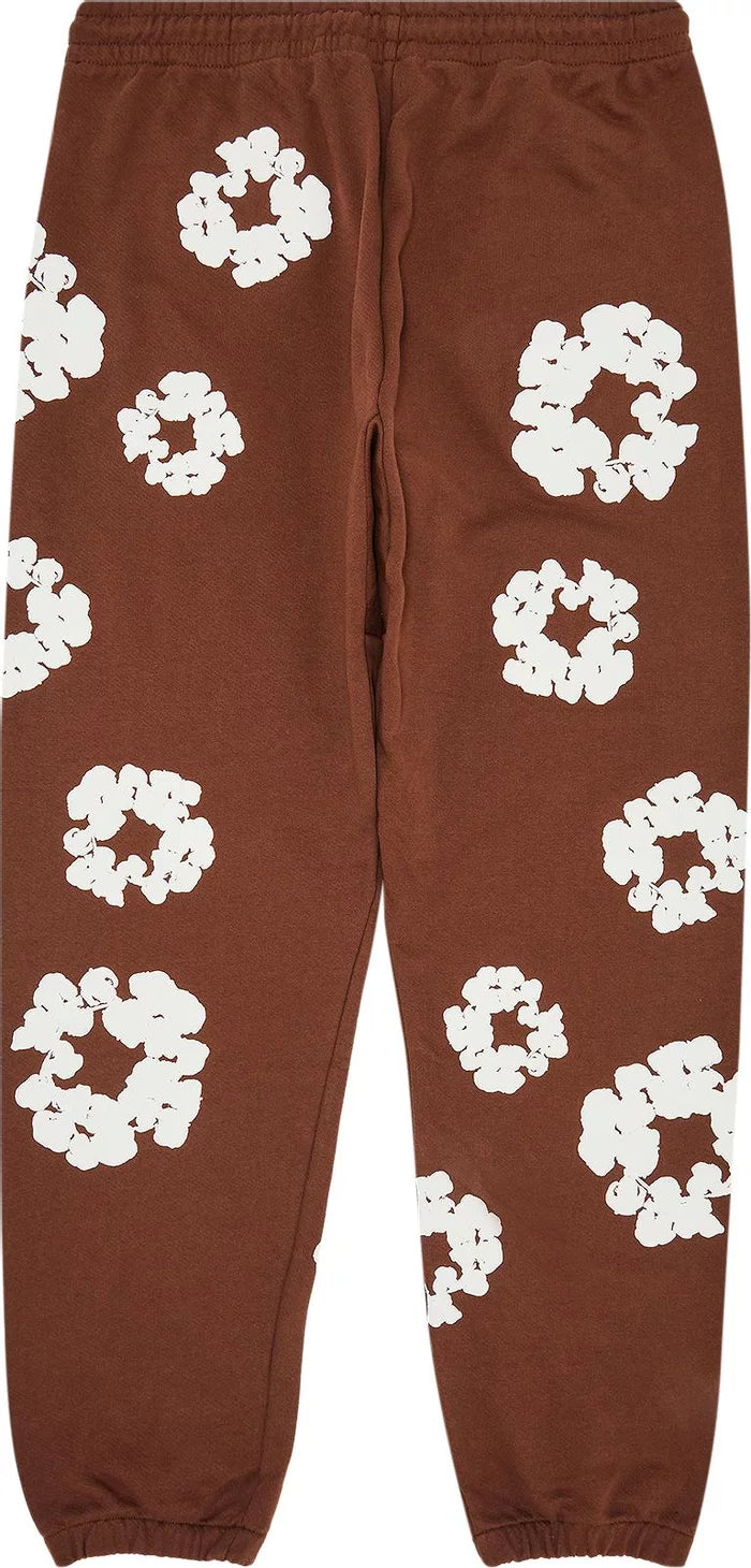 Calça Denim Tears The Cotton Wreath Brown