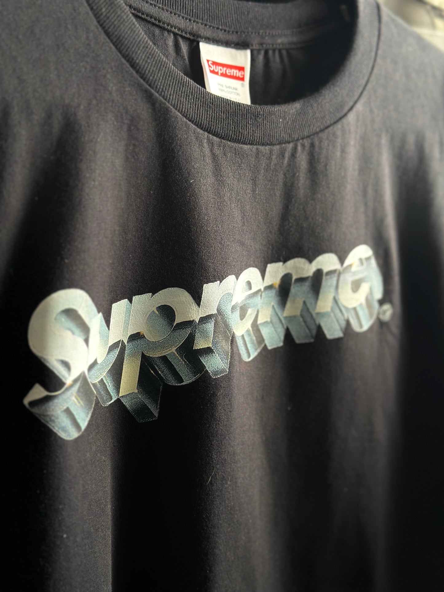 Camiseta Supreme Chrome Black" (Pronta Entrega)