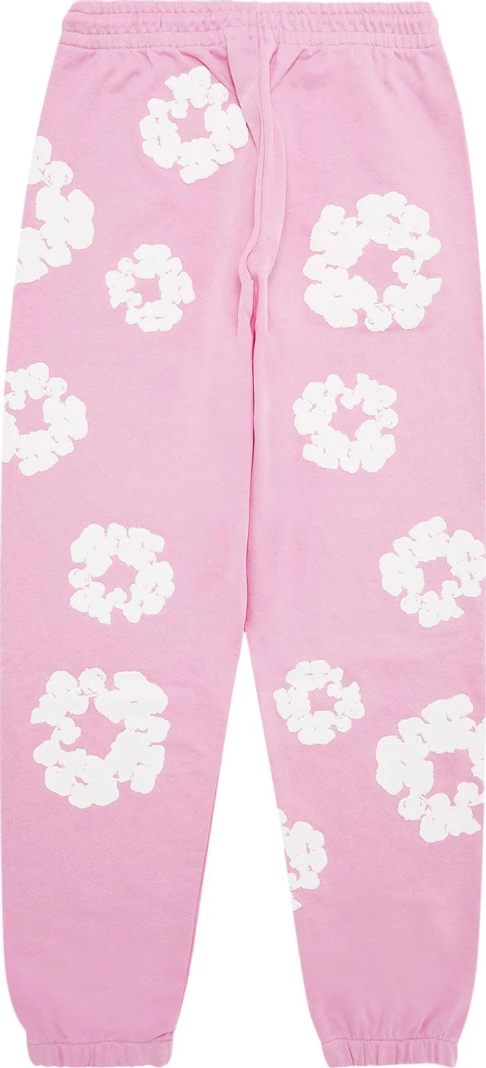 Calça Denim Tears The Cotton Wreath Pink