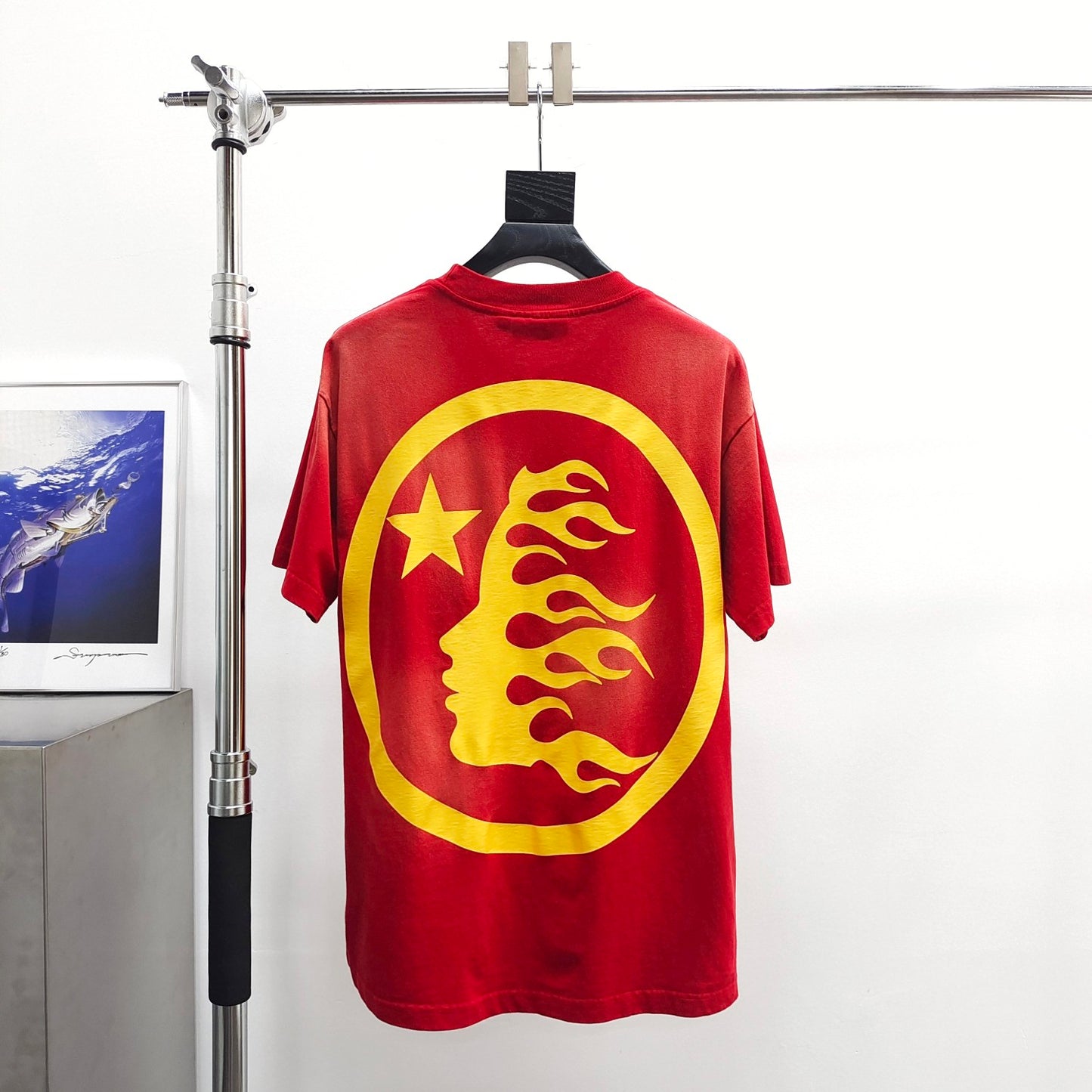 Camiseta Hellstar “Not Guts No Glory Red"