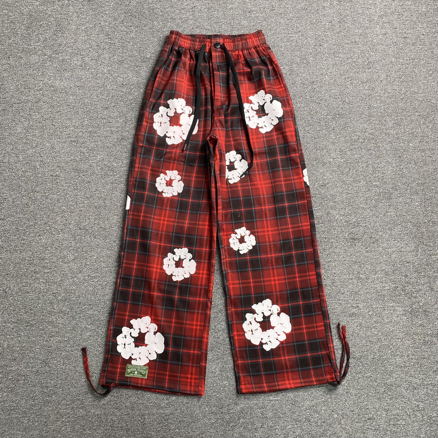 Calça Denim Tears Cotton Wreath Pajama ‘Red’