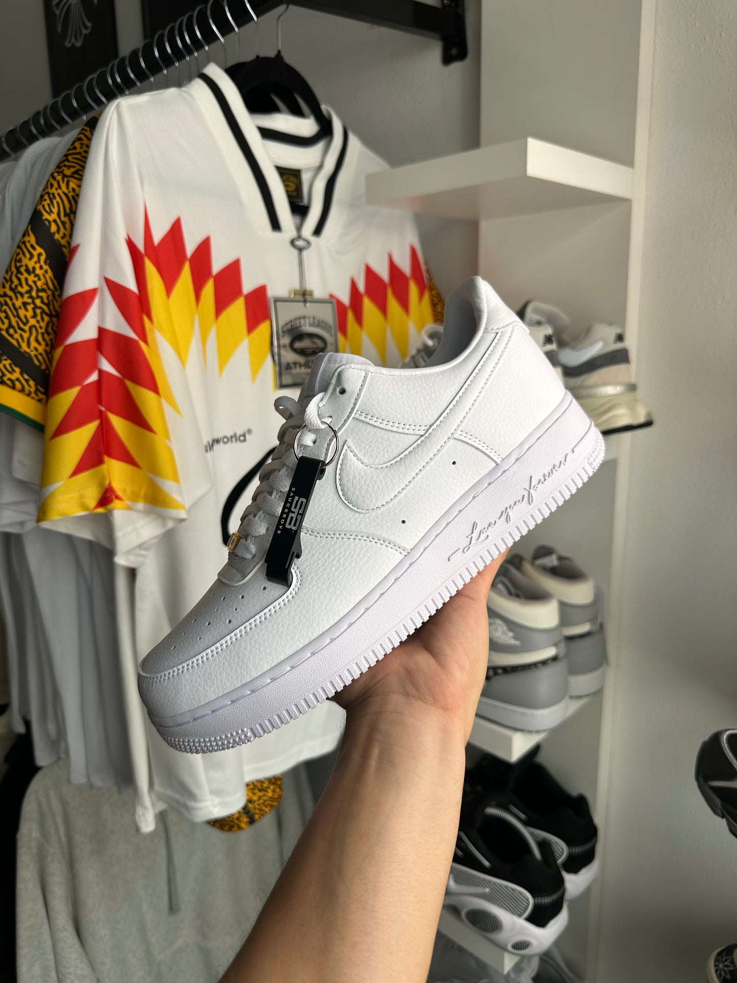 Nike Air Force 1 NOCTA Branco “Love You Forever” (Pronta Entrega)