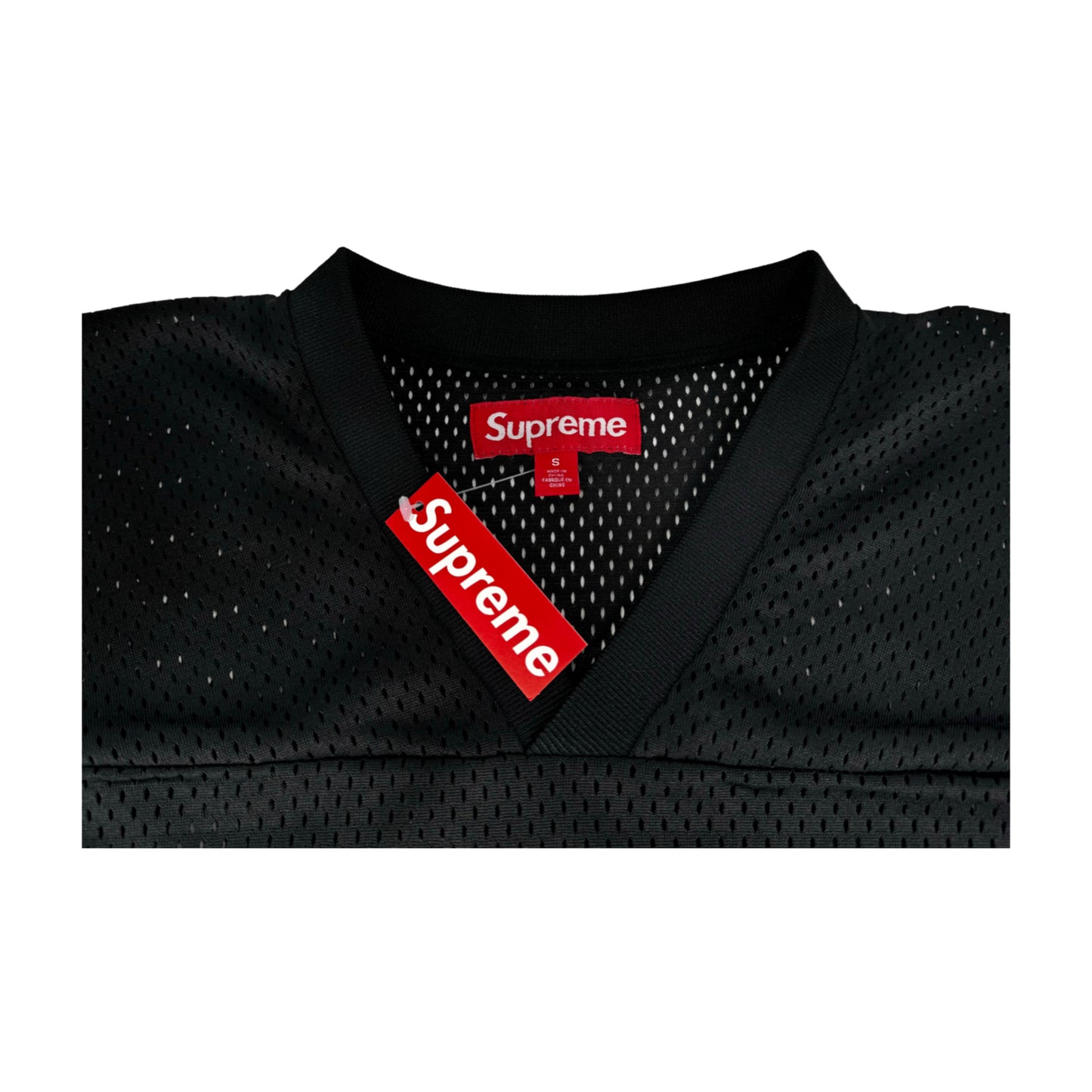 Camiseta Supreme Spiderweb Football Preta