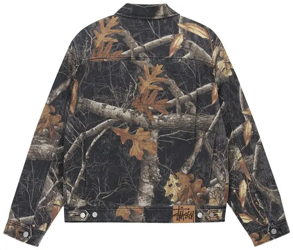 Jaqueta Stussy Realtree Edge Zip Work 'Black'