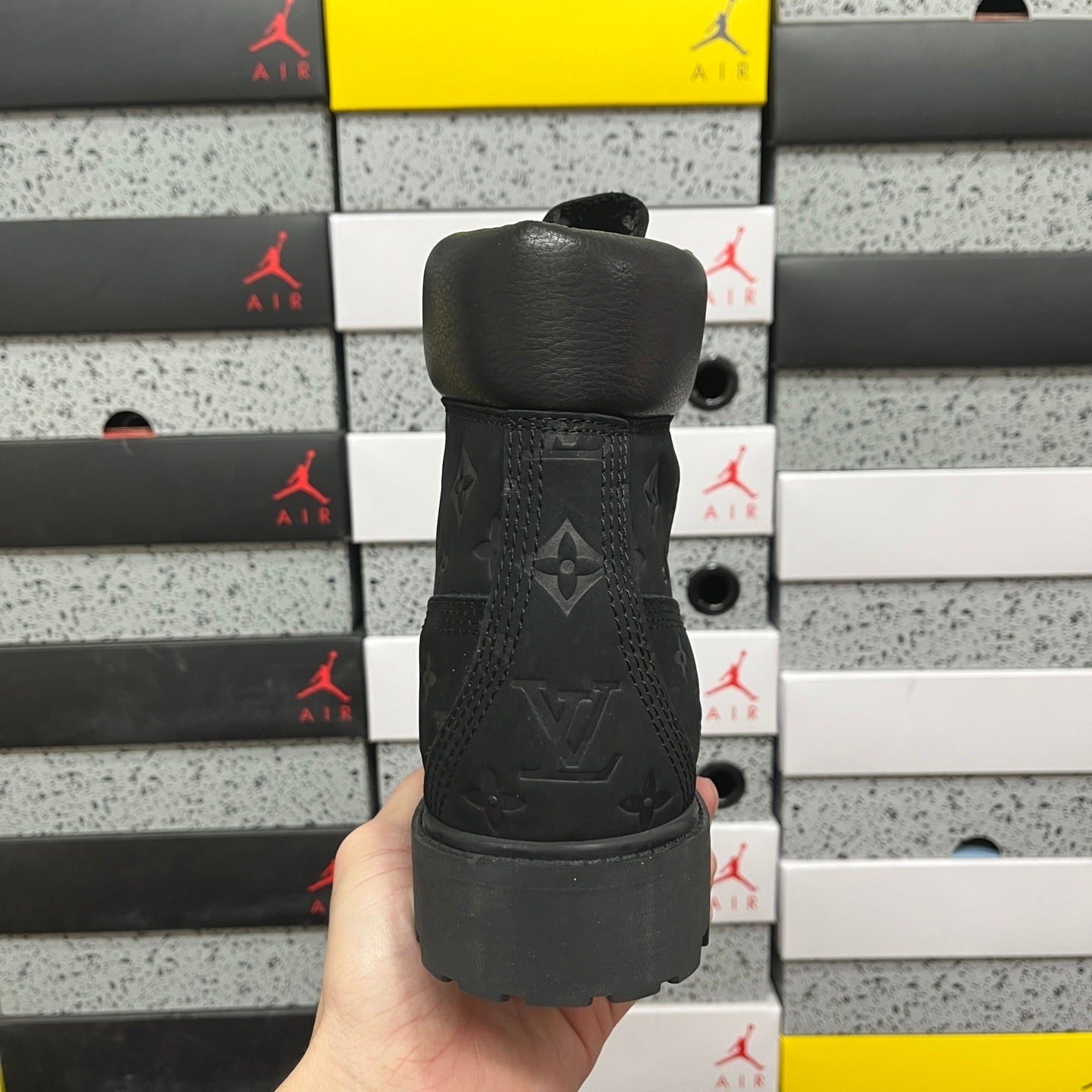 Timberland 6 x LV ‘Black Monogram’