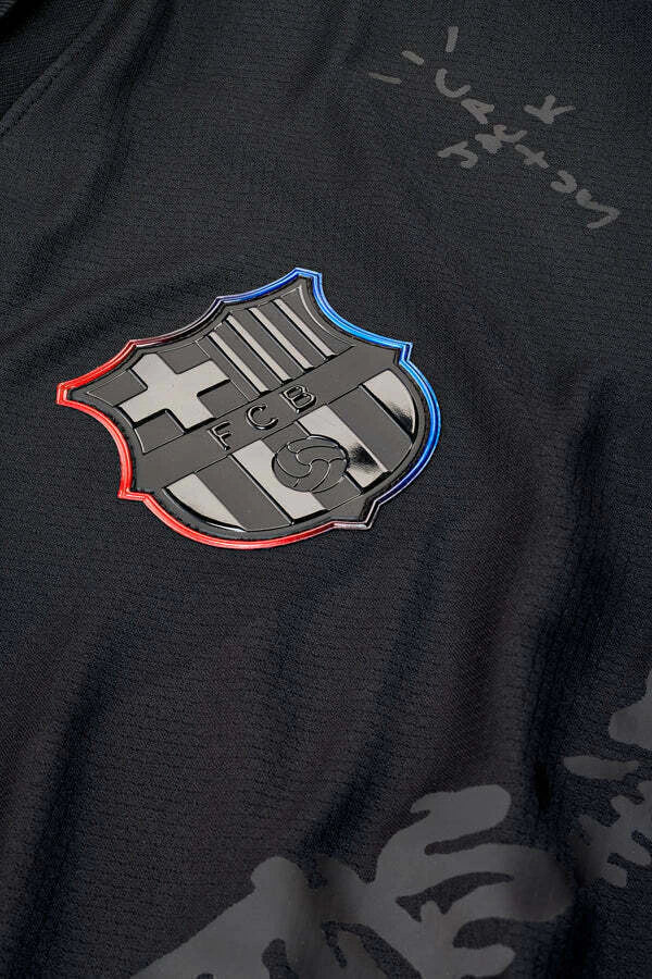 Camiseta Barcelona FC x Travis Scott 2024/25 Match Away Cactus Jack Jersey ‘Black’