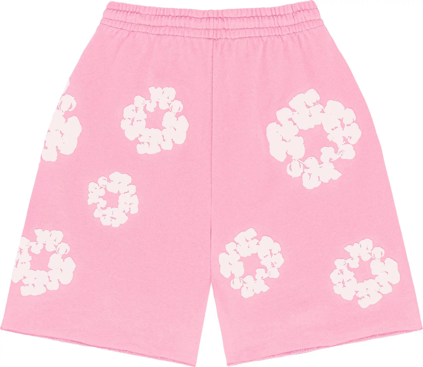 Shorts Denim Tears The Cotton Wreath Pink