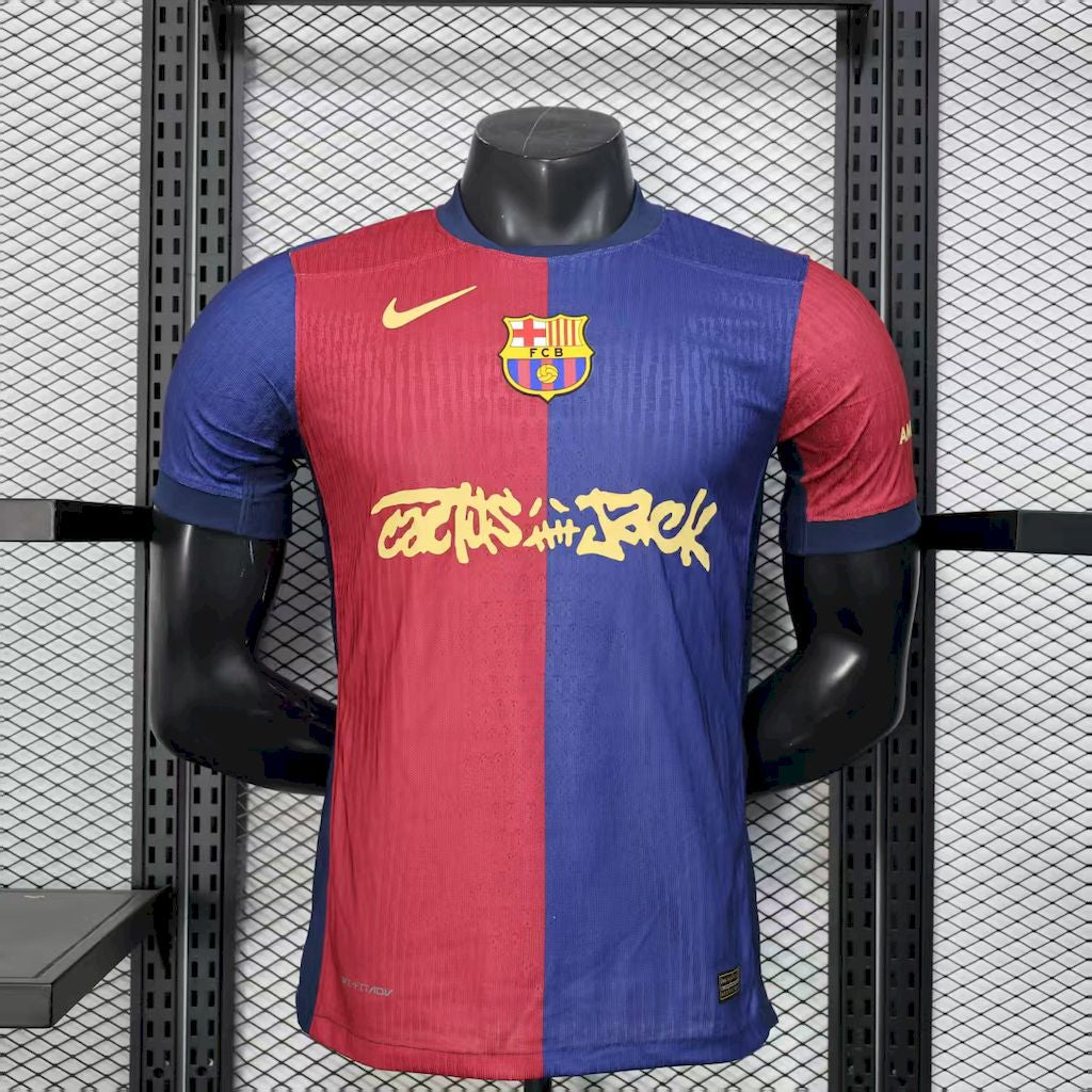 Camiseta Barcelona FC x Travis Scott Limited Edition Match Home 2024/25 Jersey