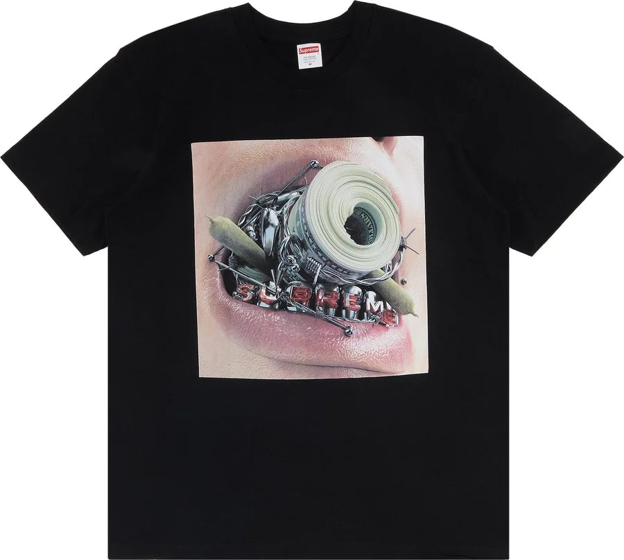 Camiseta Supreme "Braces Black"