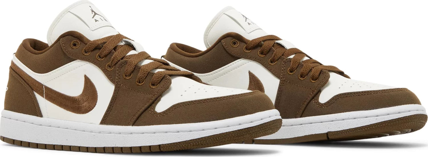 Nike Air Jordan 1 Low "Brown Canva"