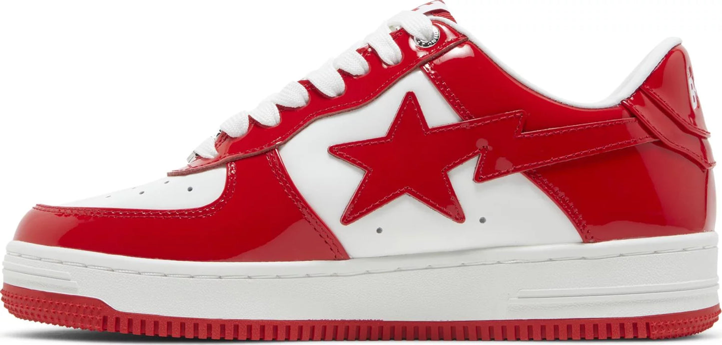 Bapesta "White Red"