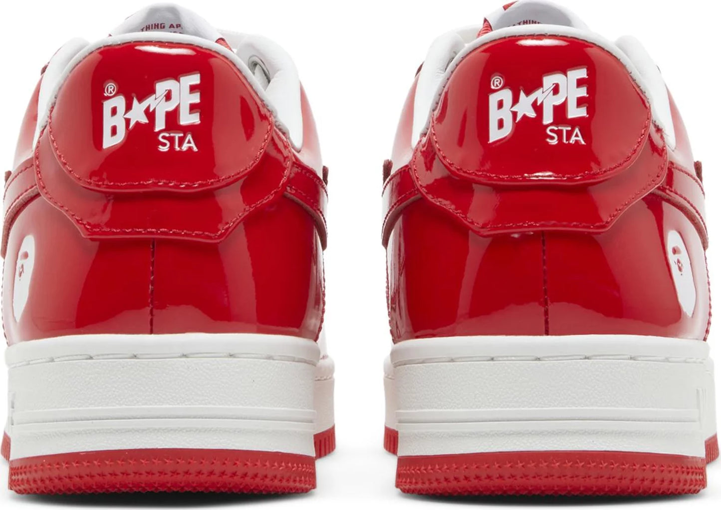 Bapesta "White Red"