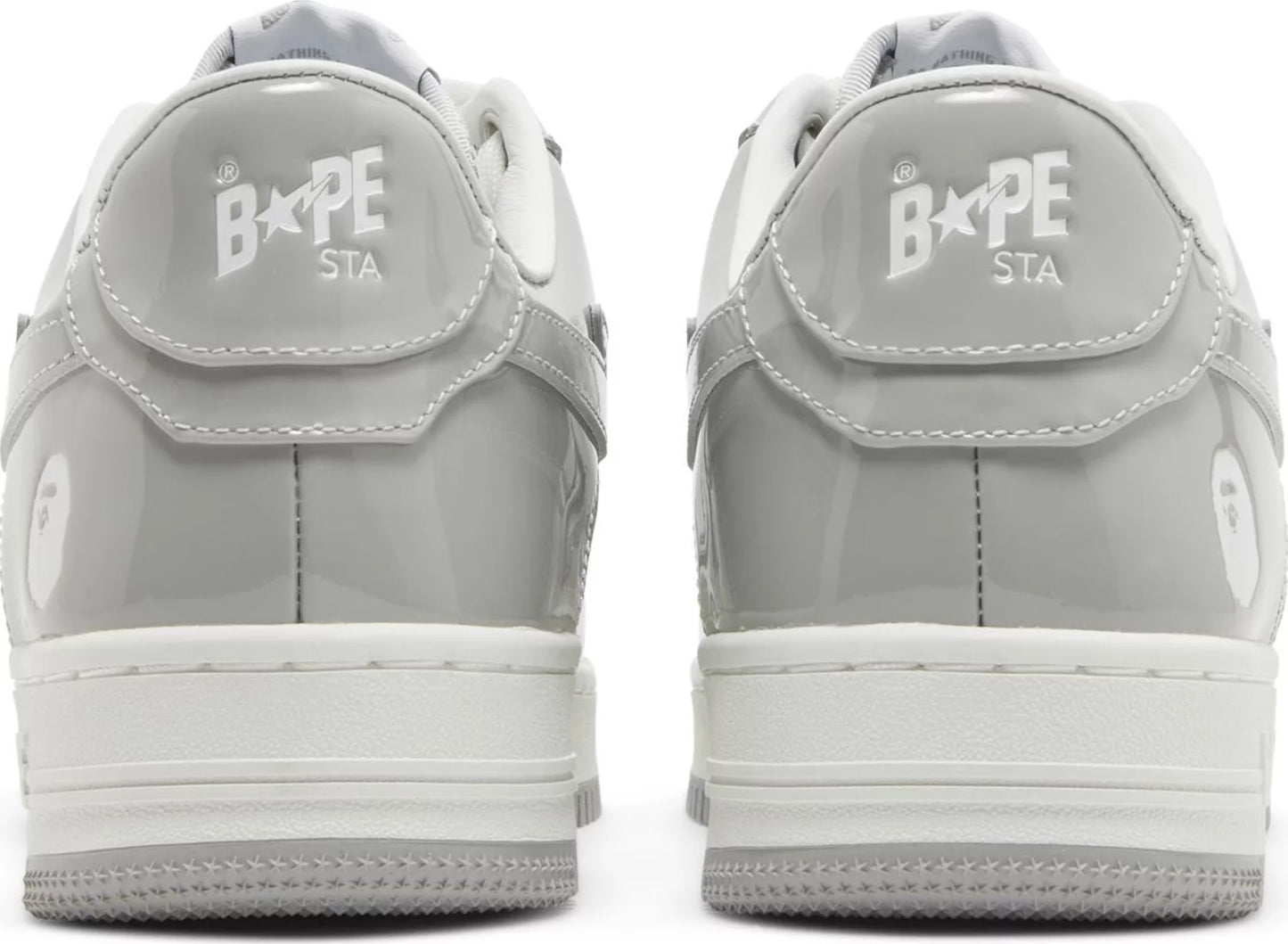 Bapesta "White Grey"