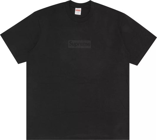 Camiseta Supreme "Tonal Box Logo Black"