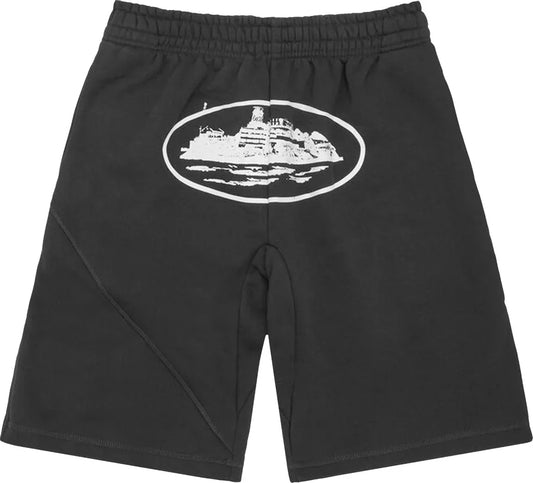 Shorts Moletom Corteiz "Black"