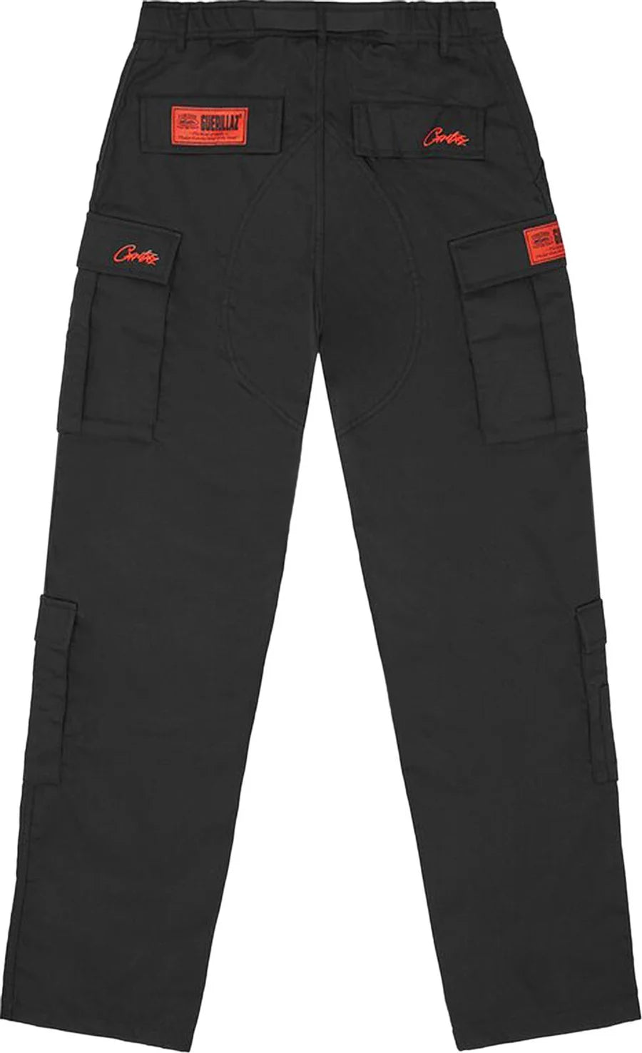 Calça Corteiz "Black Red"