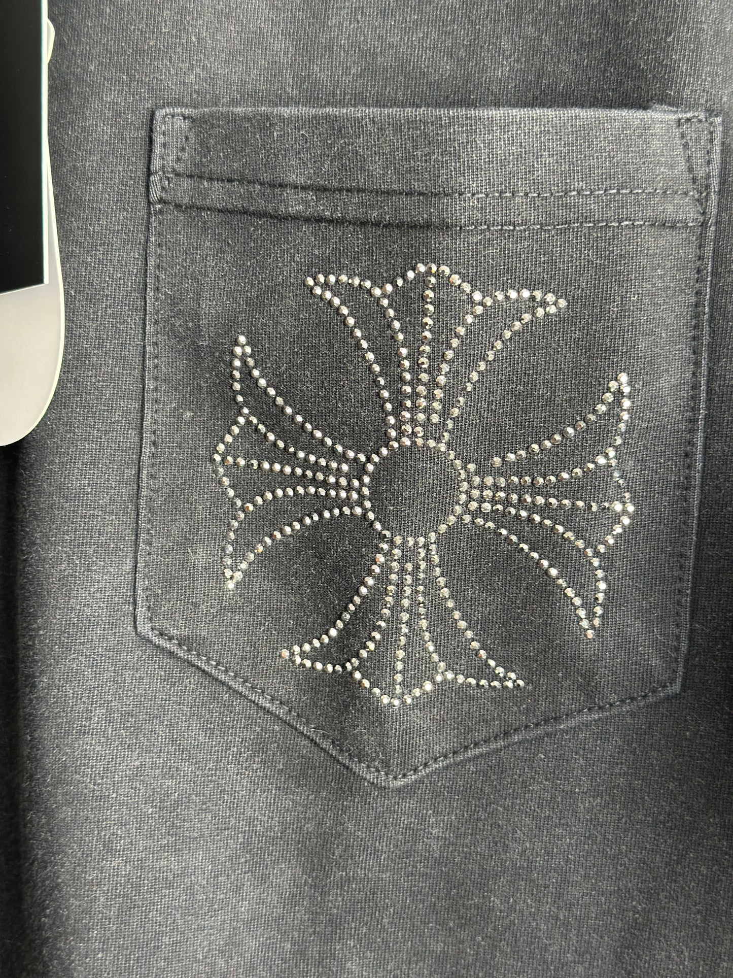 Camiseta Manga Longa Chrome Hearts ‘Black Pocket Bright’ (Pronta Entrega)