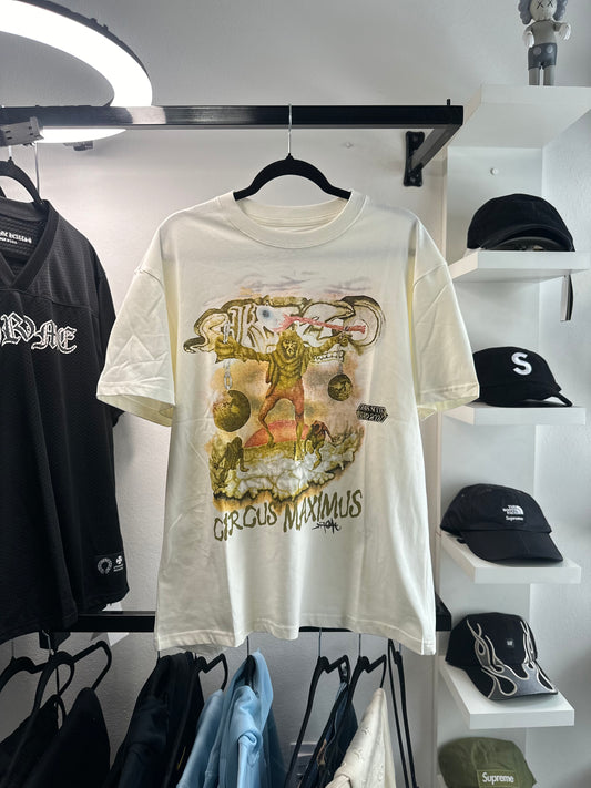 Camiseta Travis Scott Utopia Merch 2023 “Creme” (Pronta Entrega)