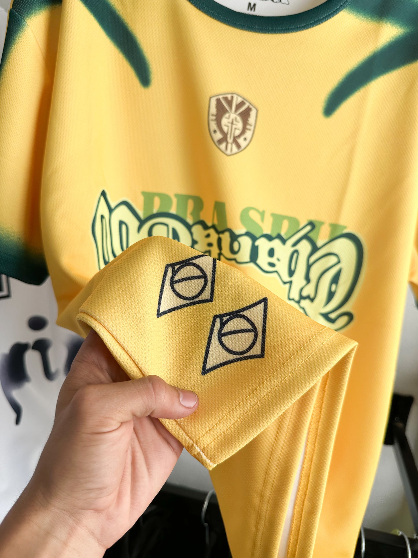 Camiseta Travis Scott Brasil Soccer Jersey (Pronta Entrega)