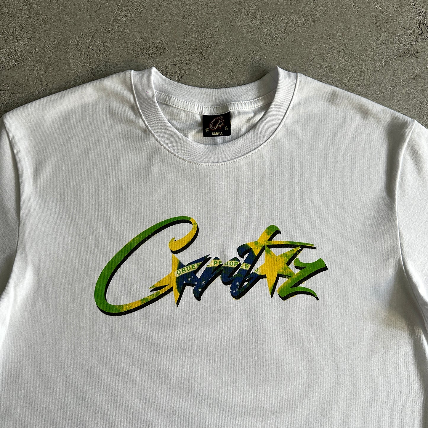 Camiseta Corteiz Brasil “White”