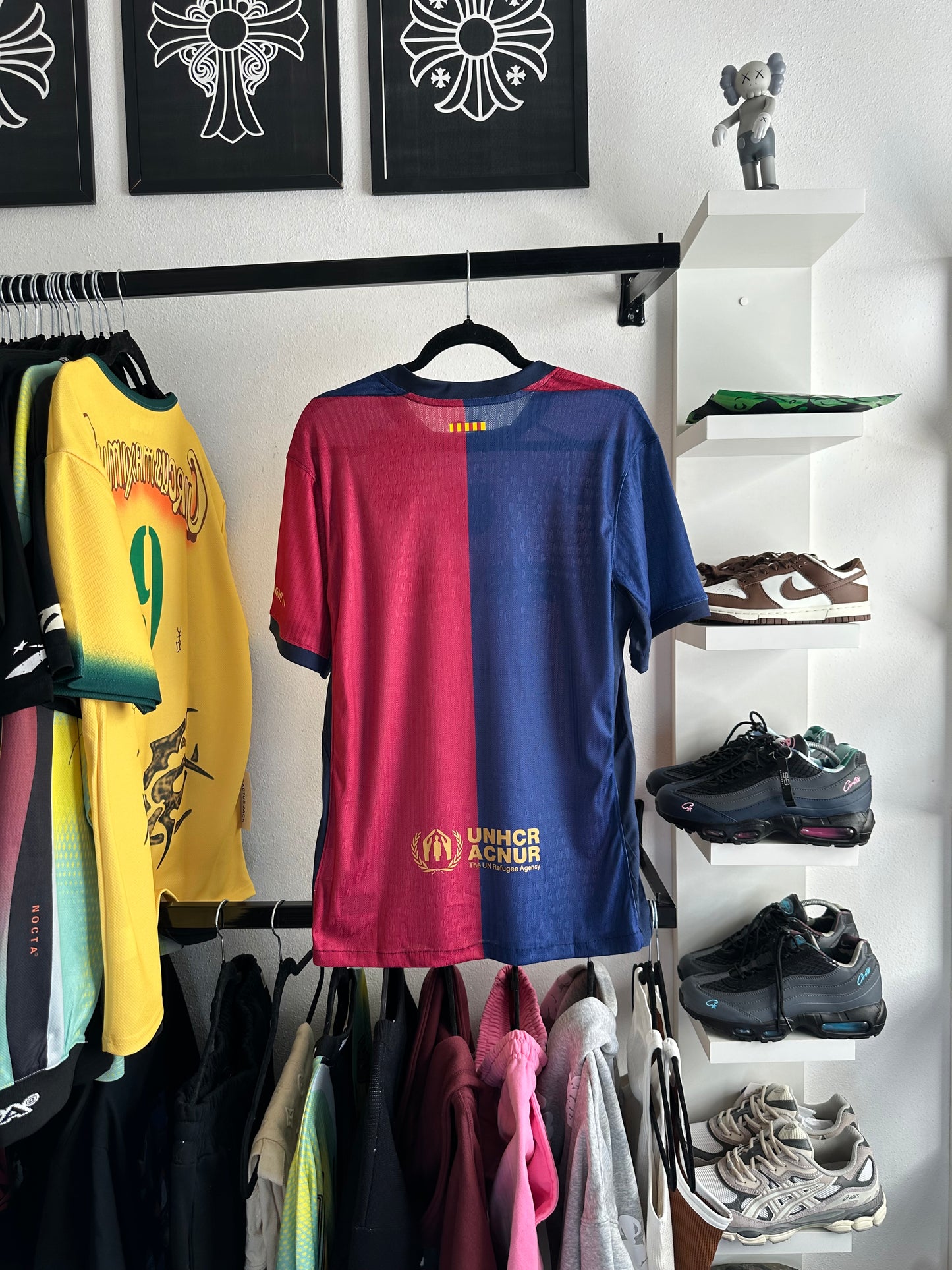 Travis Scott x Nike Camiseta FC Barcelona Cactus Jack 2024/25 Match Home (Pronta Entrega)