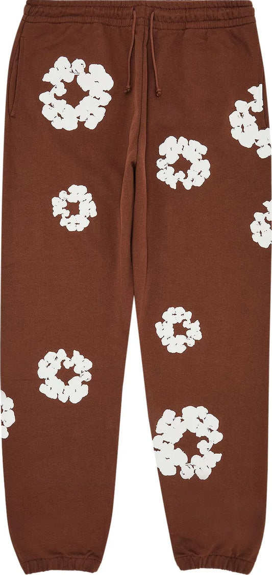 Calça Denim Tears The Cotton Wreath Brown